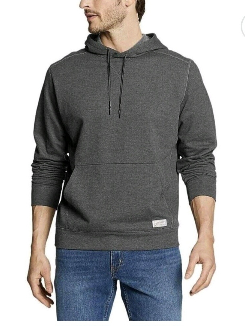 Eddie Bauer Charcoal Gray Pullover Hoodie